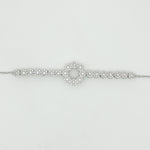 Load image into Gallery viewer, Floral 925 Sterling Silver Bracelet With Adjustable Length