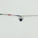Load image into Gallery viewer, 925 Sterling Silver Heart Shape Bracelet With Adjustable Length