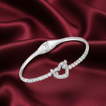 Load image into Gallery viewer, Heart Diluxe 925 Sterling Silver Bracelet