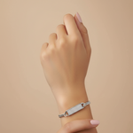 Load image into Gallery viewer, Pasha Alpine 925 Sterling Slver Bracelet with Adjustable Length