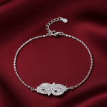 Load image into Gallery viewer, Aura 925 Sterling Silver Bracelet with Adjustable Length