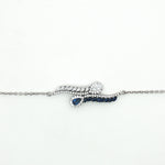 Load image into Gallery viewer, Elegant 925 Sterling Silver Bracelet Adjustable Length