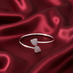 Load image into Gallery viewer, Two heart 925 Silver Bracelet TBR-764