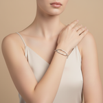 Load image into Gallery viewer, Thatcher 925 Silver Bracelet Openable Free Size