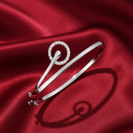 Load image into Gallery viewer, Margaret 925 Silver Bracelet Openable Free Size