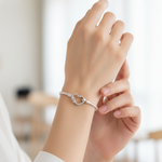 Load image into Gallery viewer, 925 Sterling Silver Bracelet with Adjustable Length