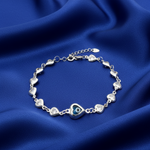 Load image into Gallery viewer, 925 Sterling Silver Bracelet with Adjustable Length