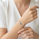 Load image into Gallery viewer, 925 Sterling Silver Bracelet with Adjustable Length