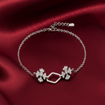 Load image into Gallery viewer, 925 Sterling Silver Bracelet with Adjustable Length