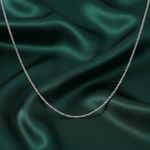 Load image into Gallery viewer, Silver Link 925 Sterling Silver Women's Chain 18 Inch