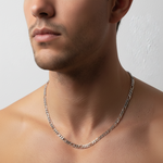 Load image into Gallery viewer, Silver Link 925 Sterling Silver Men's Chain 18 Inch