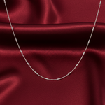 Load image into Gallery viewer, Silver Link 925 Sterling Silver Women's Chain 18 Inch