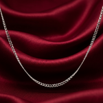 Load image into Gallery viewer, Silver Link 925 Sterling Silver Men's Chain 18 Inch