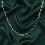 Load image into Gallery viewer, Silver Modern Link 925 Sterling Silver Men's Chain 20 Inch