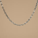 Load image into Gallery viewer, Silver Modern Link 925 Sterling Silver Men's Chain