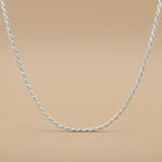 Load image into Gallery viewer, Silver Link 925 Sterling Silver Chain 18.5 Inch