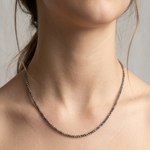 Load image into Gallery viewer, Varra Link Unisex 925 Sterling Silver Women Chains (Length 18 inches / 40 cm)