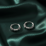 Load image into Gallery viewer, 925 Sterling Silver Mansha Oxidized Bali