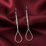 Load image into Gallery viewer, Handmade Ruben 925 Sterling Silver Hook Earrings for Women's