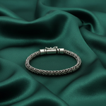 Load image into Gallery viewer, 925 Sterling Silver 7 Inch Men's Rope Bracelet