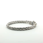 Load image into Gallery viewer, 925 Sterling Silver 7 Inch Men's Rope Bracelet