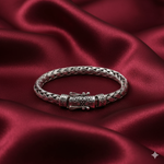 Load image into Gallery viewer, 925 Sterling Silver 7 Inch Men's Rope Bracelet