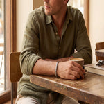 Load image into Gallery viewer, 925 Sterling Silver 7 Inch Men's Rope Bracelet