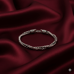 Load image into Gallery viewer, 925 Sterling Silver 7 Inch Men's Rope Bracelet