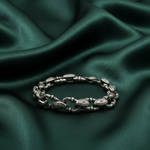 Load image into Gallery viewer, 925 Sterling Silver 7 Inch Men's Rope Bracelet