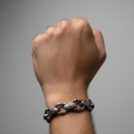 Load image into Gallery viewer, 925 Sterling Silver 7 Inch Men's Rope Bracelet