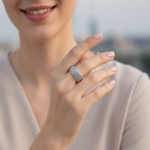 Load image into Gallery viewer, Buddha Groove 925 Sterling Silver Ring (Available in various sizes)