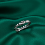 Load image into Gallery viewer, Barbed Wire 925 Sterling Silver Ring (Available in various sizes)