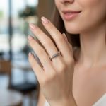 Load image into Gallery viewer, Barbed Wire 925 Sterling Silver Ring (Available in various sizes)