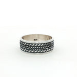Load image into Gallery viewer, Men's Oxidized 925 Sterling Silver Ring (Available in various sizes)