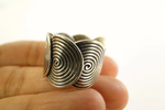 Load image into Gallery viewer, Handmade BOHO 925 Sterling Silver Ring (Available in various sizes)