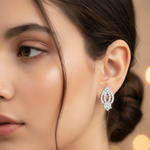 Load image into Gallery viewer, Pratibha Solitaire 925 Silver Earrings
