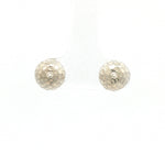 Load image into Gallery viewer, Plain Round Brilliant Studs 925 Silver Earrings
