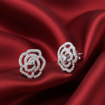 Load image into Gallery viewer, Aspen Flower 925 Sterling Silver Stud Earrings