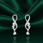 Load image into Gallery viewer, Infinite Music Love 925 Silver Earrings