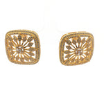 Load image into Gallery viewer, Luxury 925 Sterling Silver Sparkling Squre Shape Earrings