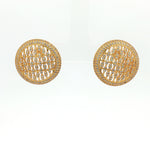 Load image into Gallery viewer, Luxury 925 Sterling Silver Sparkling Round Shape Earrings