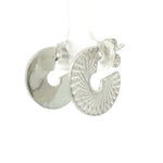 Load image into Gallery viewer, Luxury 925 Sterling Silver Sparkling Round Shape Stud Earrings