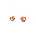 Load image into Gallery viewer, Premium 925 Sterling Silver Heart Shape Stud Earrings for Women
