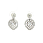 Load image into Gallery viewer, Luxury 925 Sterling Silver Sparkling Cluster Stud Earrings