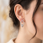 Load image into Gallery viewer, Stylish 925 Sterling Silver Earrings for Women