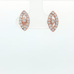 Load image into Gallery viewer, Luxury 925 Sterling Silver Sparkling Evil Eye Stud Earrings