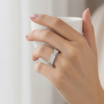 Load image into Gallery viewer, Sparkling Humpy Eternity 925 Sterling Silver Ring