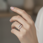 Load image into Gallery viewer, Amia 925 Silver Rings Adjustable Size