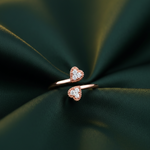 Load image into Gallery viewer, Damia 925 Silver Rings Adjustable Size. Fits Indian ring size 9 to 17