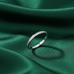 Load image into Gallery viewer, Eternal Classic 925 Sterling Silver Half Eternity Ring